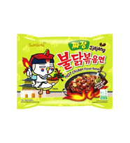 Samyang Buldak Jjajang Korean Black Bean Sauce Ramen 140 g