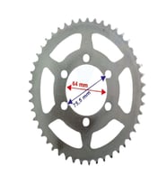 CROSS 200 ARKA DİŞLİ RAMZEY 428-47T İÇ 64 MM 6 DELİKLİ ÖM