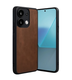 Xiaomi Redmi Note 13 4g Kılıf Aras Deri Kapak - Taba