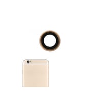 İphone 6S Kamera Camı Gold Lens Çerçeveli
