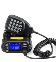 QYT KT-8900D Dual Bant Mini Araç Telsizi 25Watt[Araç Anteni+Kablo+Kaput Aparatı+Program Kablosu Set]