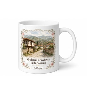 Memleket Ziyareti Hatırası Fotoğraflı Kupa Bardak Özel Tasarım Hediye