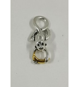 Fubena İki Renkli Hareketli Maymun Sallantılı Charm