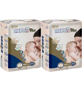 Pedo Plus Bebek Bezi Beden:2 (3-6KG) Mini 80 Adet Jumbo Ekonomik Pk