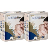 Pedo Plus Bebek Bezi Beden:2 (3-6KG) Mini 80 Adet Jumbo Ekonomik Pk