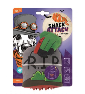 M-PETS HALLOWEEN TOMB SNACK ATTACK KÖPEK OYUNCAĞI