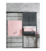 Cotton Box  Colorful Ant-pembe 50x90*2+90x150*2 Hamam Seti