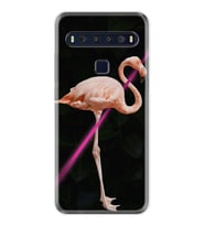 TCL 10L 10 Plus 10SE 20E 20SE 30SE L7 Kılıf Desemli Silikon Line Filamingo 1776