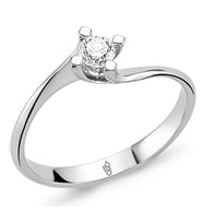 Romeo Pırlanta 0.17 Ct Tektaş Yüzük RMY306 (Çok Renkli)