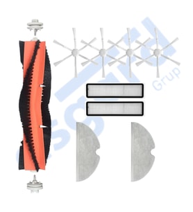 Dreame D9,D9 Max,L10 Pro,D9 Pro Uyumlu 1 Ana Fırça 4 Yan Fırça 2 Filtre 2 Mop PKT-iasgf0000148