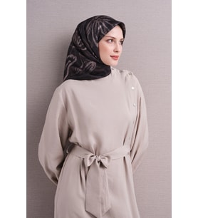 Armine Çiçek Desenli Sura İpek Eşarp 9600DS