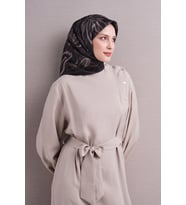 Armine Çiçek Desenli Sura İpek Eşarp 9600DS