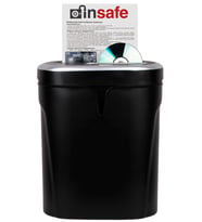 Baove PS725 Evrak İmha Makinesi ve Kağıt Kesme - Cd - Kredi Kartı İmha Makinesi - Çapraz Kesim - 20 Litre