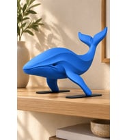 Balina Dekoratif Biblo - 22cm Büyük Boy