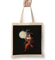Goku Kamehameha Bez Çanta Uzun Saplı