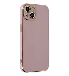 Newface Apple iPhone 14 Kılıf Volet Silikon - Mor