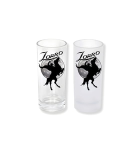 Ghostbastır Design Zorro Buzlu / Buzsuz Seçenekli Rakı Bardağı – 1 Adet Şık Sunum Bardağı 071
