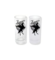 Ghostbastır Design Zorro Buzlu / Buzsuz Seçenekli Rakı Bardağı – 1 Adet Şık Sunum Bardağı 071