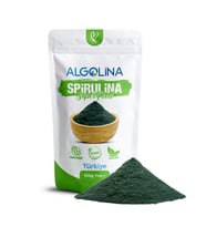 Algolina Spirulina Tozu 100 Gr "Türkiye'nin İlk Yerli Üretimi" (Yeşil)