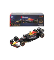 1:24 Red Bull RB19 F1 Yarış Arabası – Max Verstappen / Sergio Perez – Die Cast Metal – Sergileme Vitrinli (Çok Renkli)