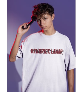 Kendrick Lamar Rapper Sırt Baskılı Unisex Oversize Şarkıcı Tişört