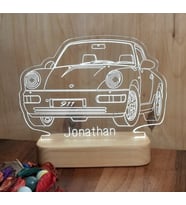 Kişiye Özel Led Lamba Porsche 911