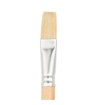 Bigpoint 258F Serisi Doğal Kıl Düz Kesik Fırça No: 22 x 12 Adet