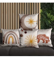 eJOYA Modern Tasarımlı 4'lü Yastık İçi Ve Kırlent Kılıfı 45cm 113742