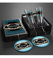 Sevgiliye Özel Tasarımlı İsimli Rakı Bardağı Seti