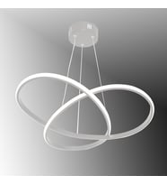TT310-BY TT Aydınlatma Trio Modeli Mat Beyaz Led Avize (Sarı)