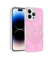 iPhone 14 Pro Max Kılıf Damla Taşlı Rivas Sert PC Kılıf