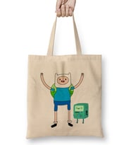 Finn And Jake Adventure Time Finn And Bmo Bez Çanta Uzun Saplı