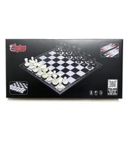 Mulvxurg  Urg02 Vrd10661 Katlanabi̇li̇r Satranç Tavla Ve Dama Seti̇ (Mulvix)