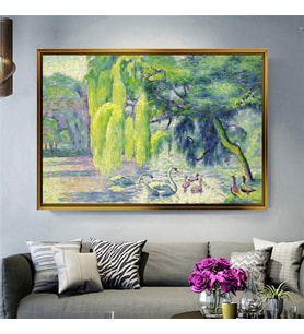 Altın Çerçeveli dekoratif tablo a1270 (Gold)
