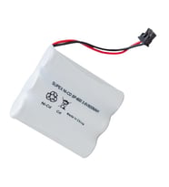 Ayt Supex  3 lü Kalem Açık 3.6V 600 MA Pil Telsiz Telefon Pili