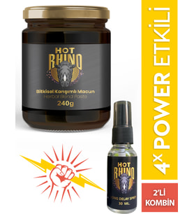 Hot Rhino Ballı Atom 240GR ve 1 Adet Gec Sprey