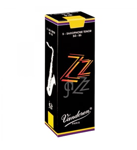 Vandoren SR4235 Jazz Tenor Saksafon Kamışı (Profesyonel - 5li) No:3,5  ZZ Jazz Serisi, Zengin ve Derin Tonlar, Hassas İcra Kontrolü