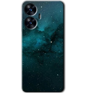 Realme C55 Kılıf HD Desen Baskılı Kılıf - Yıldızlararası