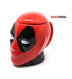 Mobgift Mega Boy Kapaklı Deadpool Tasarımlı Kupa Bardak