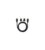 Alfais 4699 1.5m HDMI Kablo + Mini Micro Uç Çevirici Dönüştürücü Kablo