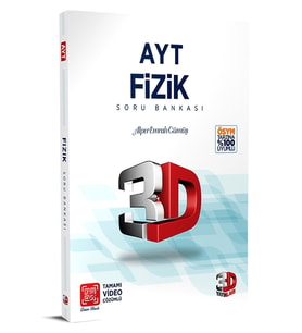 3D Ayt Fizik Soru Bankası