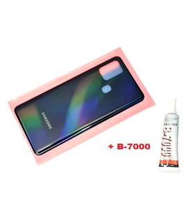Samsung Galaxy A31 A315 Arka Pil kapağı (B-7000) SİYAH