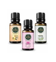 Vanilya + Okaliptus + Pudra ( Oda Kokusu Aroma Terapi Buhurdanlık / Difüzör Yağı ) 3 Adet x 10 ML