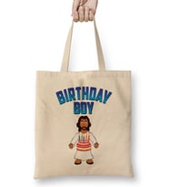 Jesus Birthday Boy Christmas Bez Çanta Uzun Saplı