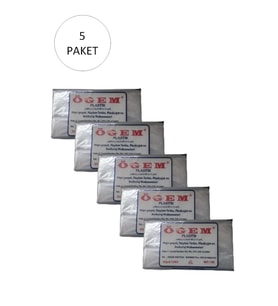Bakkaliye Naylon Torba Beşlik 30x52 cm 1 kg 5 Paket (Takriben 525 Adet)