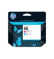 Hp 88-C9382A Mavi Ve Kırmızı Baskı Kafası