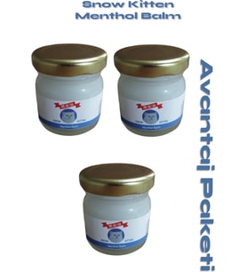 Snow Kitten Menthol Balm 50 gr 3 Adet