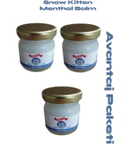 Snow Kitten Menthol Balm 50 gr 3 Adet