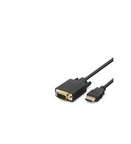 Hdmı To Vga Kablo Pvc 120Hz 1080P 1.8M Siyah HDX7795