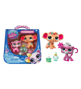 Littlest Pet Shop Minişler 2’li Figür Seti S4 243&244 Fil Ve Babun